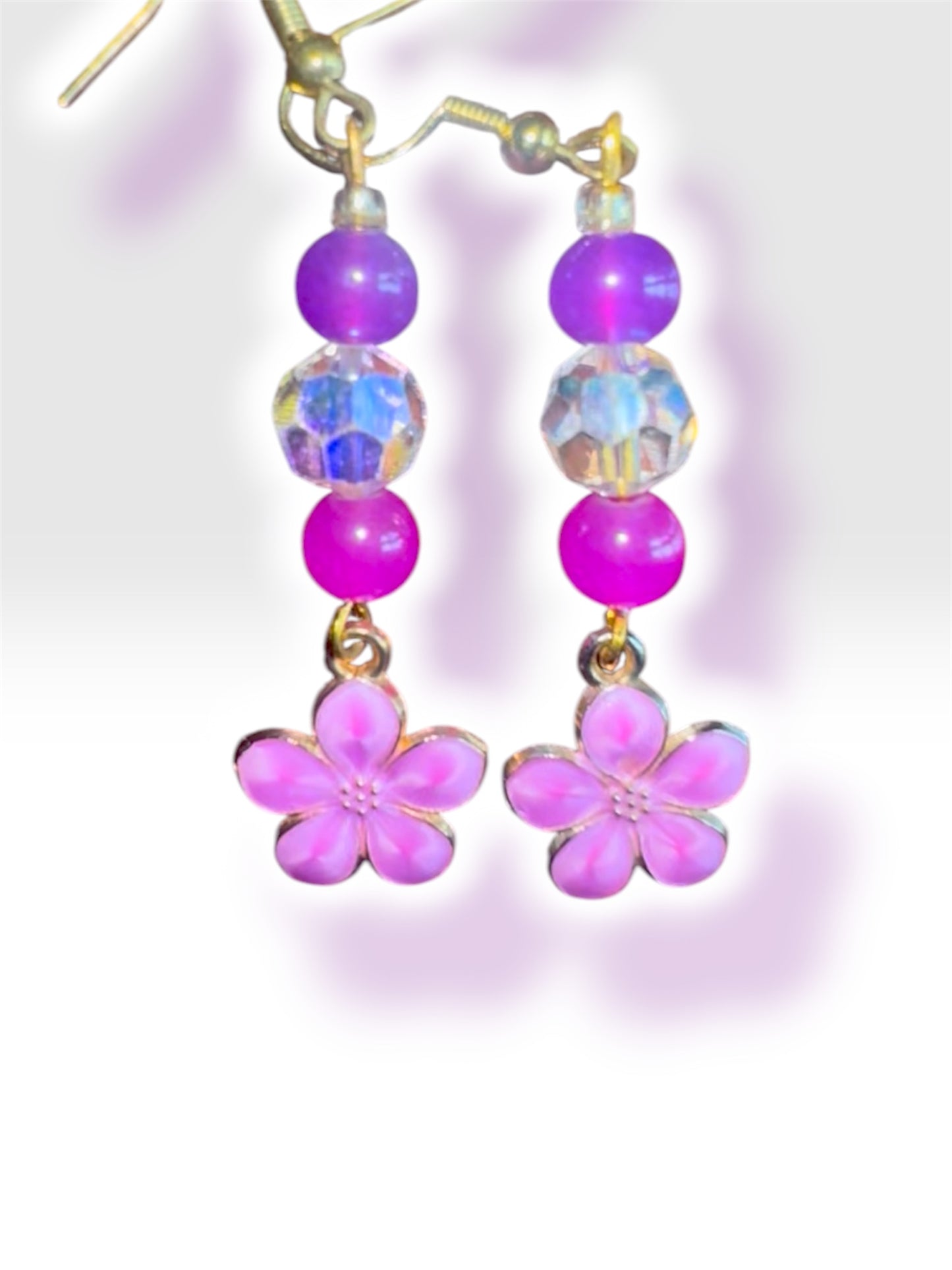 Cherry Blossom Dream Earrings | Pink Floral Fairycore Dangles